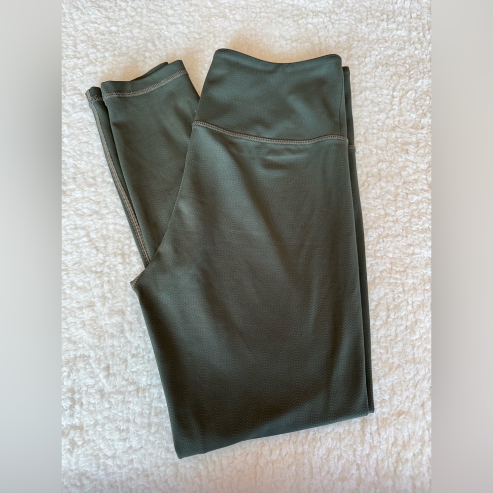 Zyia Active Olive Green‎ High Waisted Leggings Size 6-8 Medium